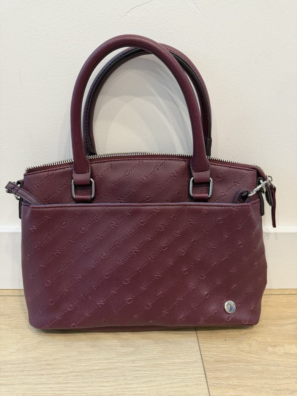 Nautica Maroon/ Purple Shoulder Bag Crossbody Purse Stylish